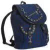 yamy blå tartan monstret ryggsekk BG7152BLU