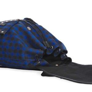 yamy blå tartan monstret ryggsekk BG7152BLU