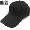 Back In Black svart caps fra AC/DC ACDCCAP04B