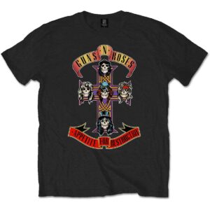 Guns N’ Roses Appetite for Destruction t-skjorte herre GNR01