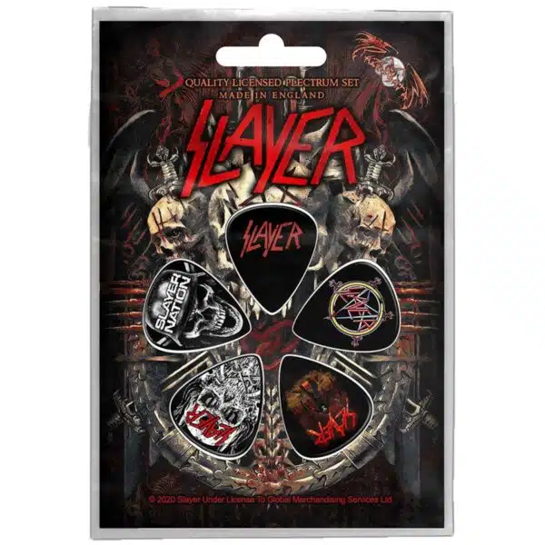Slayer gitarplekter pakke Demonic PP040