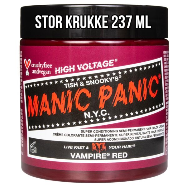 Manic Panic Classic Vampire Red 237ml 8oz 70638