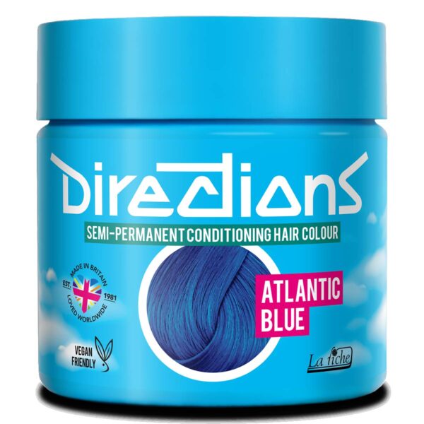 Directions Atlantic Blue semi permanent hårfarge La Riche 100ml RiffRaff.no