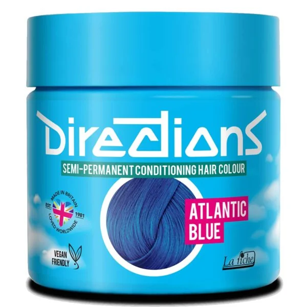 Directions Atlantic Blue semi permanent hårfarge La Riche 100ml RiffRaff.no
