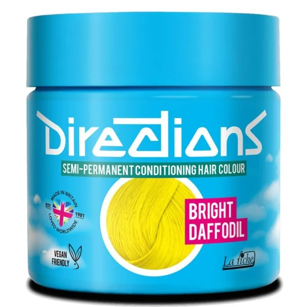 Directions Bright Daffodil semi permanent hårfarge La Riche 100ml RiffRaff.no