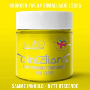 Directions Bright Daffodil semi permanent hårfarge La Riche 100ml RiffRaff.no