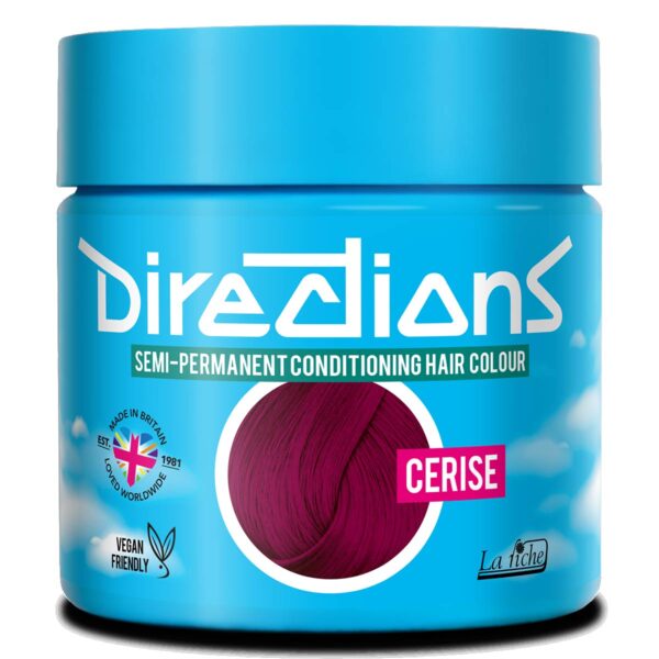 Directions Cerise semi permanent hårfarge La Riche 100ml RiffRaff.no