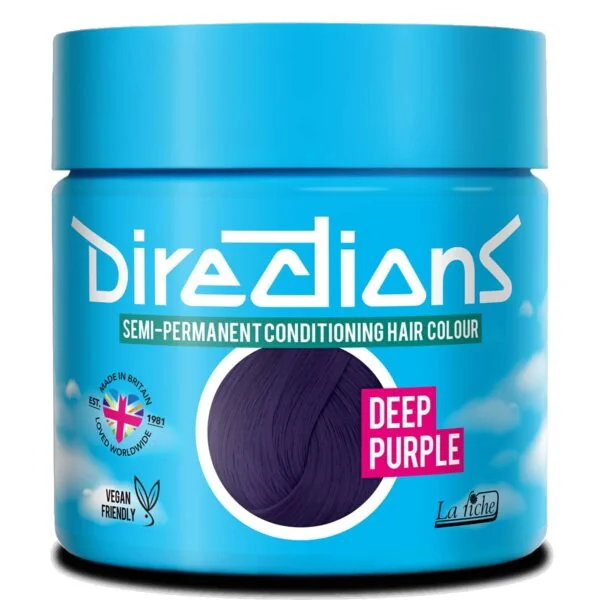 Directions Deep Purple semi permanent hårfarge La Riche 100ml RiffRaff.no
