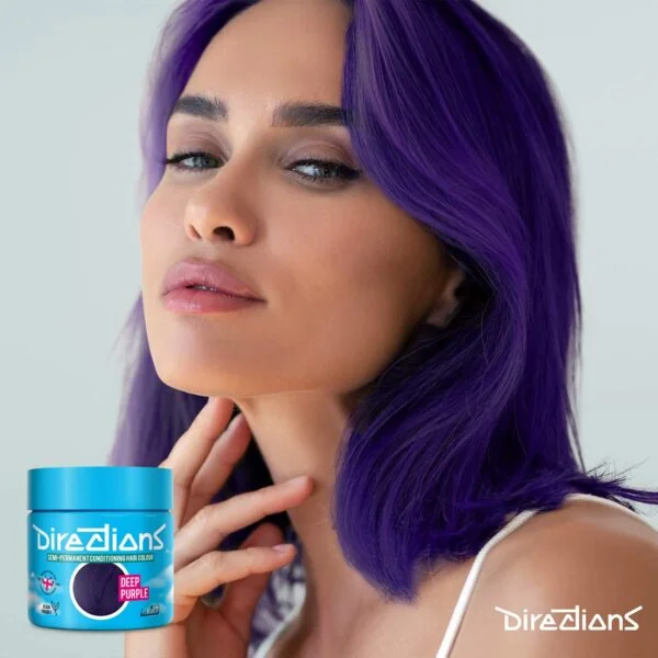 Directions Deep Purple semi permanent hårfarge La Riche 100ml RiffRaff.no