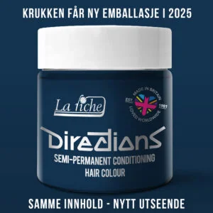 Directions Denim Blue semi permanent hårfarge La Riche 100ml RiffRaff.no