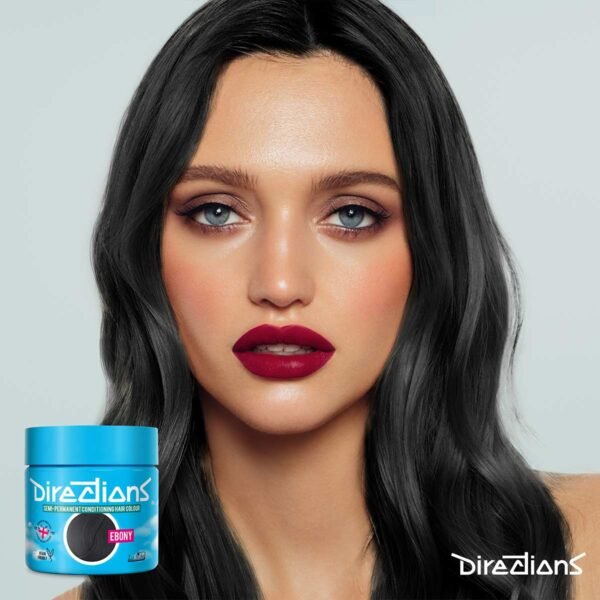 Directions Ebony semi permanent hårfarge La Riche 100ml RiffRaff.no