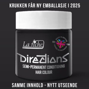 Directions Ebony semi permanent hårfarge La Riche 100ml RiffRaff.no