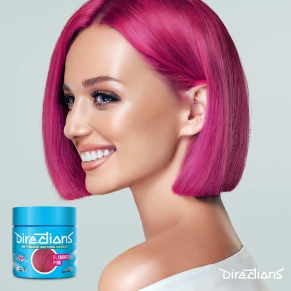 Directions Flamingo Pink semi permanent hårfarge La Riche 100ml RiffRaff.no
