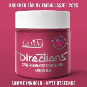 Directions Flamingo Pink semi permanent hårfarge La Riche 100ml RiffRaff.no