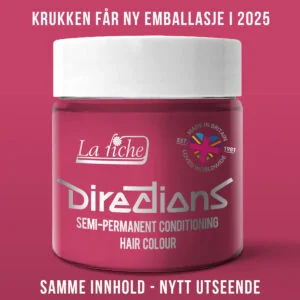 Directions Flamingo Pink semi permanent hårfarge La Riche 100ml RiffRaff.no