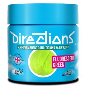 Directions Fluorescent Green semi permanent hårfarge La Riche 100ml RiffRaff.no