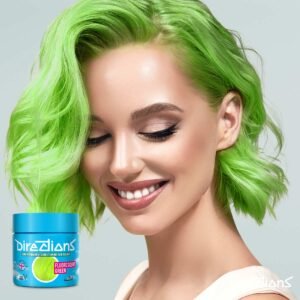 Directions Fluorescent Green semi permanent hårfarge La Riche 100ml RiffRaff.no