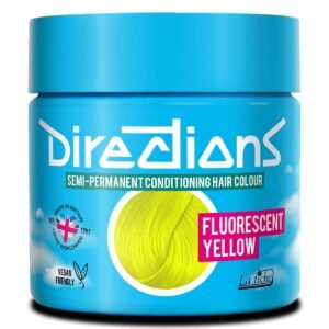 Directions Fluorescent Yellow semi permanent hårfarge La Riche 100ml RiffRaff.no