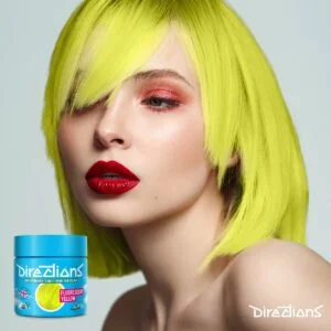 Directions Fluorescent Yellow semi permanent hårfarge La Riche 100ml RiffRaff.no