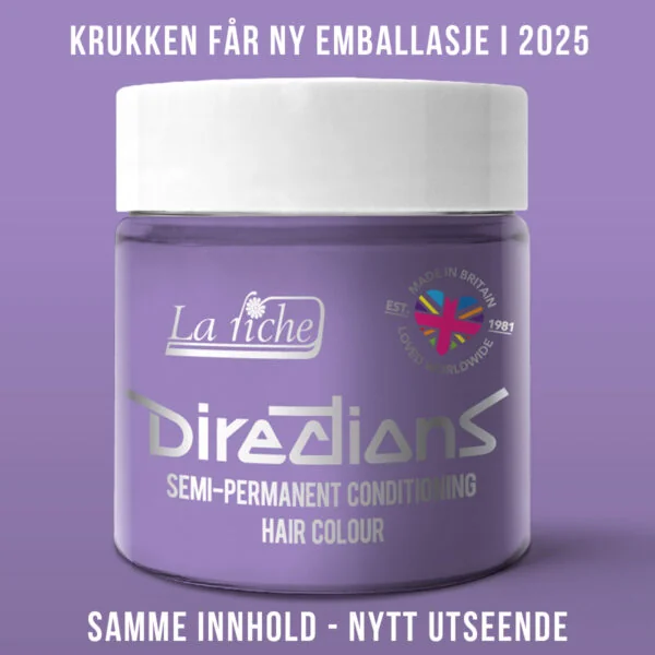 Directions Lilac semi permanent hårfarge La Riche 100ml RiffRaff.no