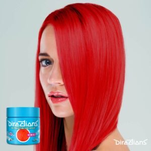 Directions Neon Red semi permanent hårfarge La Riche 100ml RiffRaff.no