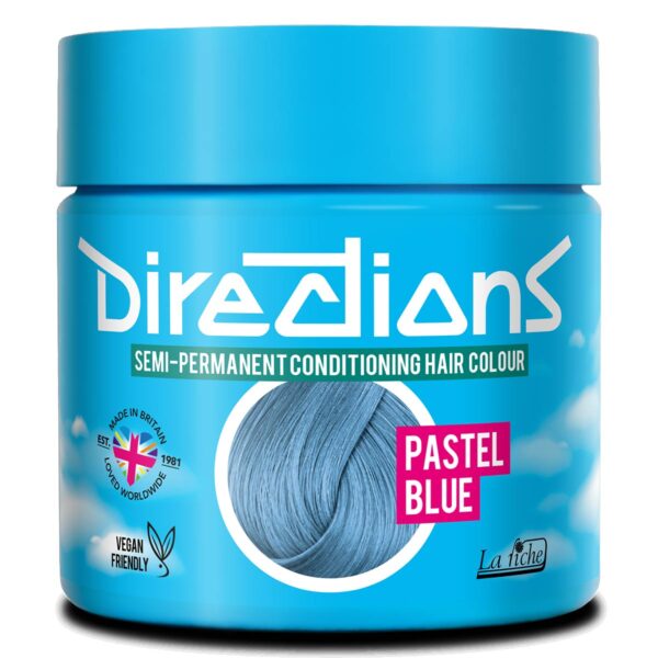 Directions Pastel Blue semi permanent hårfarge La Riche 100ml RiffRaff.no