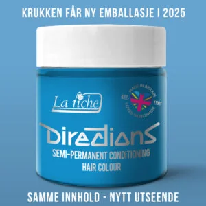 Directions Pastel Blue semi permanent hårfarge La Riche 100ml RiffRaff.no