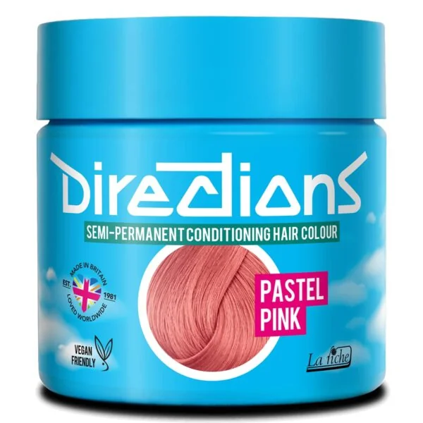 Directions Pastel Pink semi permanent hårfarge La Riche 100ml RiffRaff.no