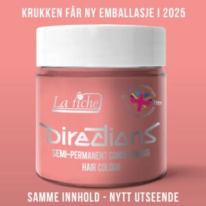 Directions Pastel Pink semi permanent hårfarge La Riche 100ml RiffRaff.no