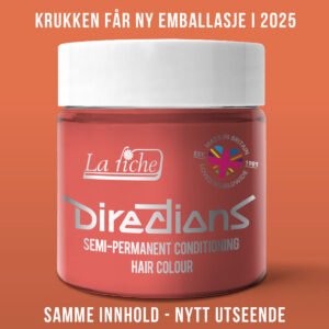 Directions Peach semi permanent hårfarge La Riche 100ml RiffRaff.no