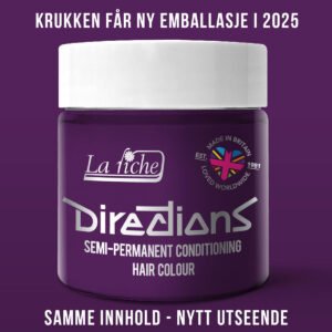 Directions Plum semi permanent hårfarge La Riche 100ml RiffRaff.no