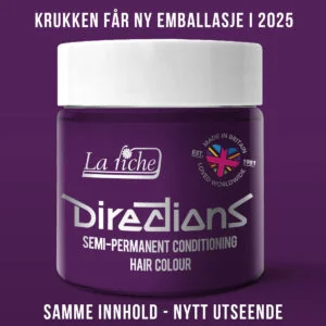 Directions Plum semi permanent hårfarge La Riche 100ml RiffRaff.no