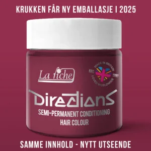 Directions Rose Red semi permanent hårfarge La Riche 100ml RiffRaff.no