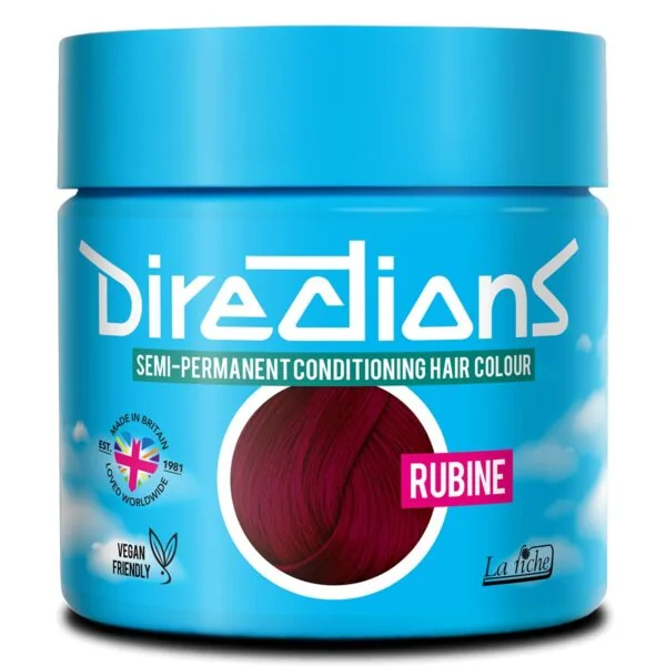 Directions Rubine semi permanent hårfarge La Riche 100ml RiffRaff.no