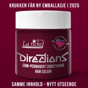 Directions Rubine semi permanent hårfarge La Riche 100ml RiffRaff.no