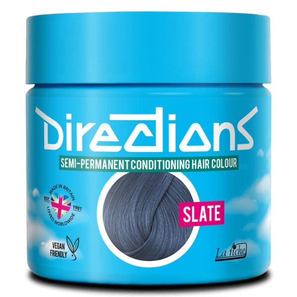 Directions Slate semi permanent hårfarge La Riche 100ml RiffRaff.no