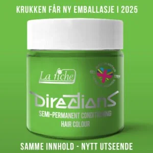 Directions Spring Green semi permanent hårfarge La Riche 100ml RiffRaff.no