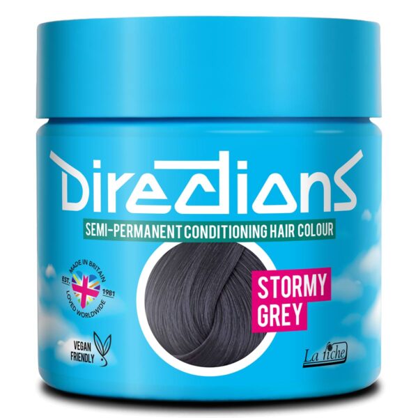 Directions Stormy Grey semi permanent hårfarge La Riche 100ml RiffRaff.no