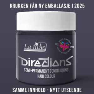 Directions Stormy Grey semi permanent hårfarge La Riche 100ml RiffRaff.no