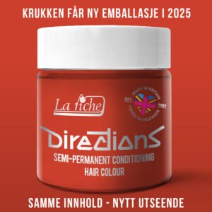Directions Tangerine semi permanent hårfarge La Riche 100ml RiffRaff.no