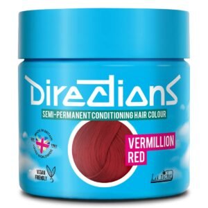 Directions Vermillion Red semi permanent hårfarge La Riche 100ml RiffRaff.no