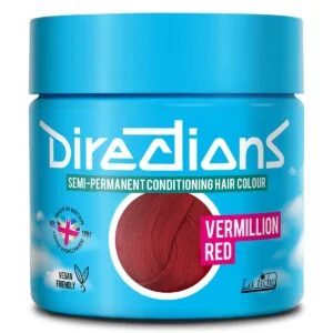 Directions Vermillion Red semi permanent hårfarge La Riche 100ml RiffRaff.no