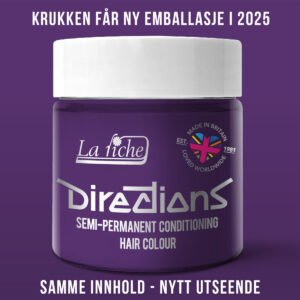Directions Violet semi permanent hårfarge La Riche 100ml RiffRaff.no