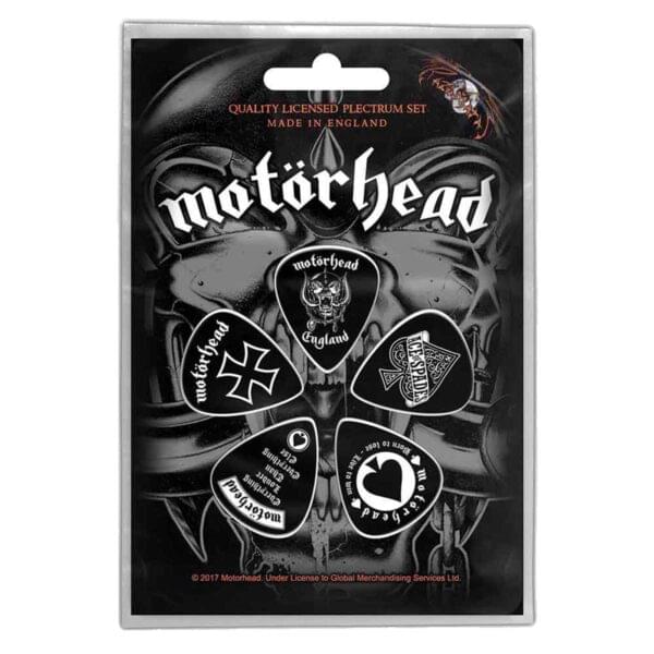 Motorhead plekter sett England PP020