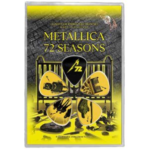Metallica 72 Seasons gitar plekter sett PP055