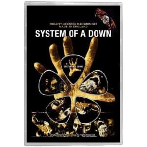 System of a Down Hand gitar plekter sett PP056