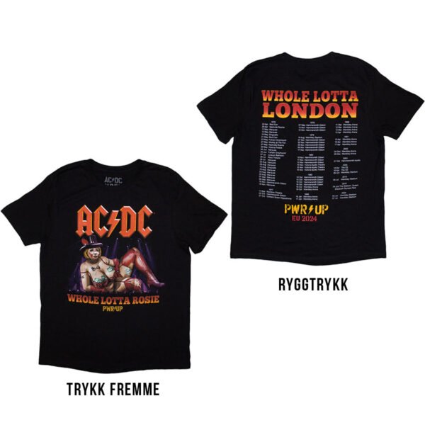 AC/DC Whole Lotta London Ex EU Tour 2024 ACDCTS163MB Rock Off RiffRaff.no