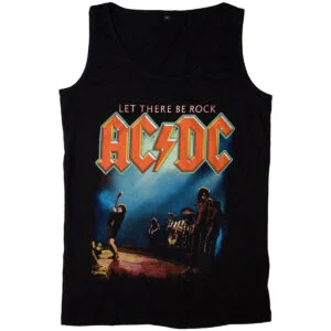 AC/DC Let There Be Rock damesinglet LTD Rock Off ACDCTANK145LB RiffRaff.no