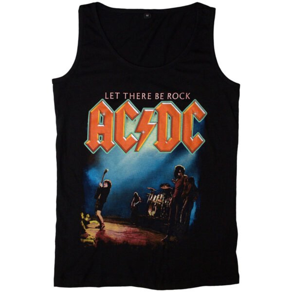 AC/DC Let There Be Rock damesinglet LTD Rock Off ACDCTANK145LB RiffRaff.no