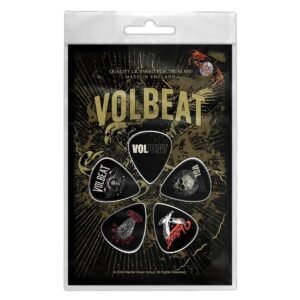 Volbeat Eagle gitarplekter sett PP073 Rock Off RiffRaff.no